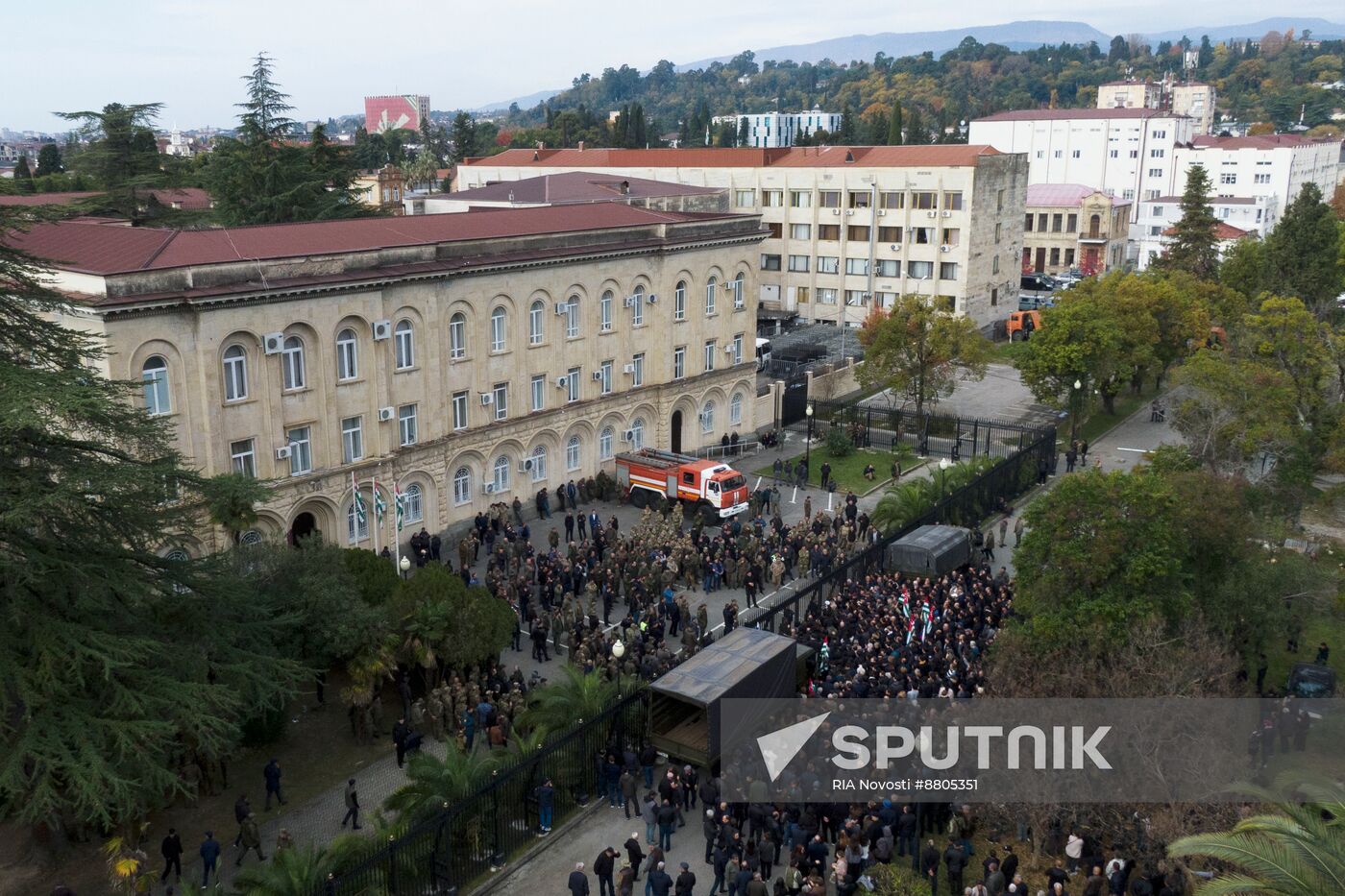 Abkhazia Russia Investment Deal Protests