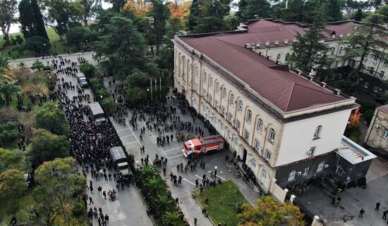 Abkhazia Russia Investment Deal Protests