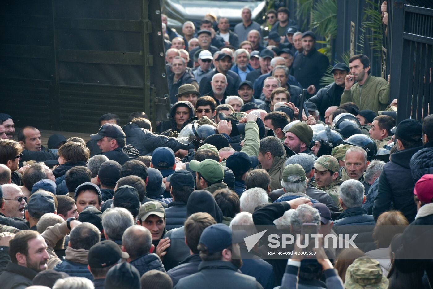 Abkhazia Russia Investment Deal Protests