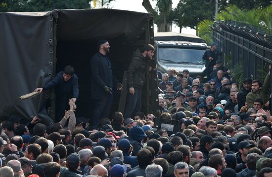 Abkhazia Russia Investment Deal Protests