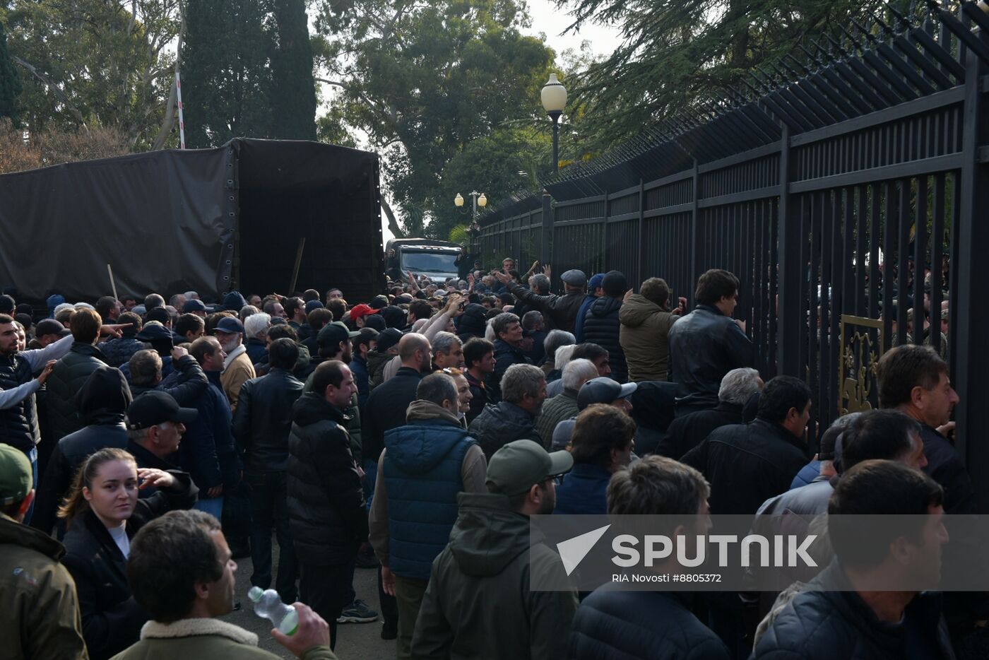 Abkhazia Russia Investment Deal Protests