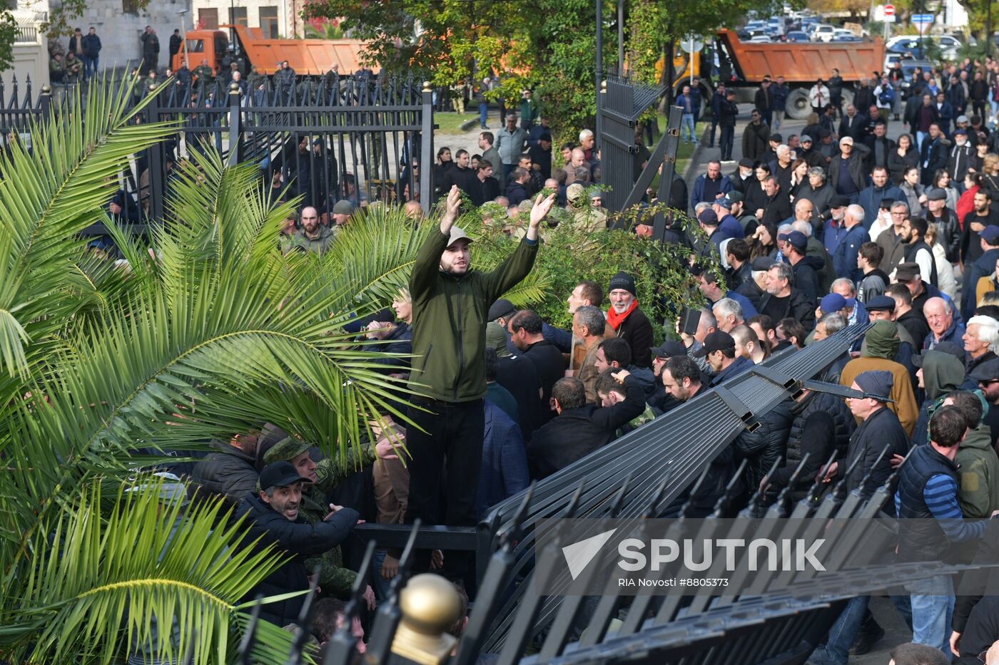 Abkhazia Russia Investment Deal Protests