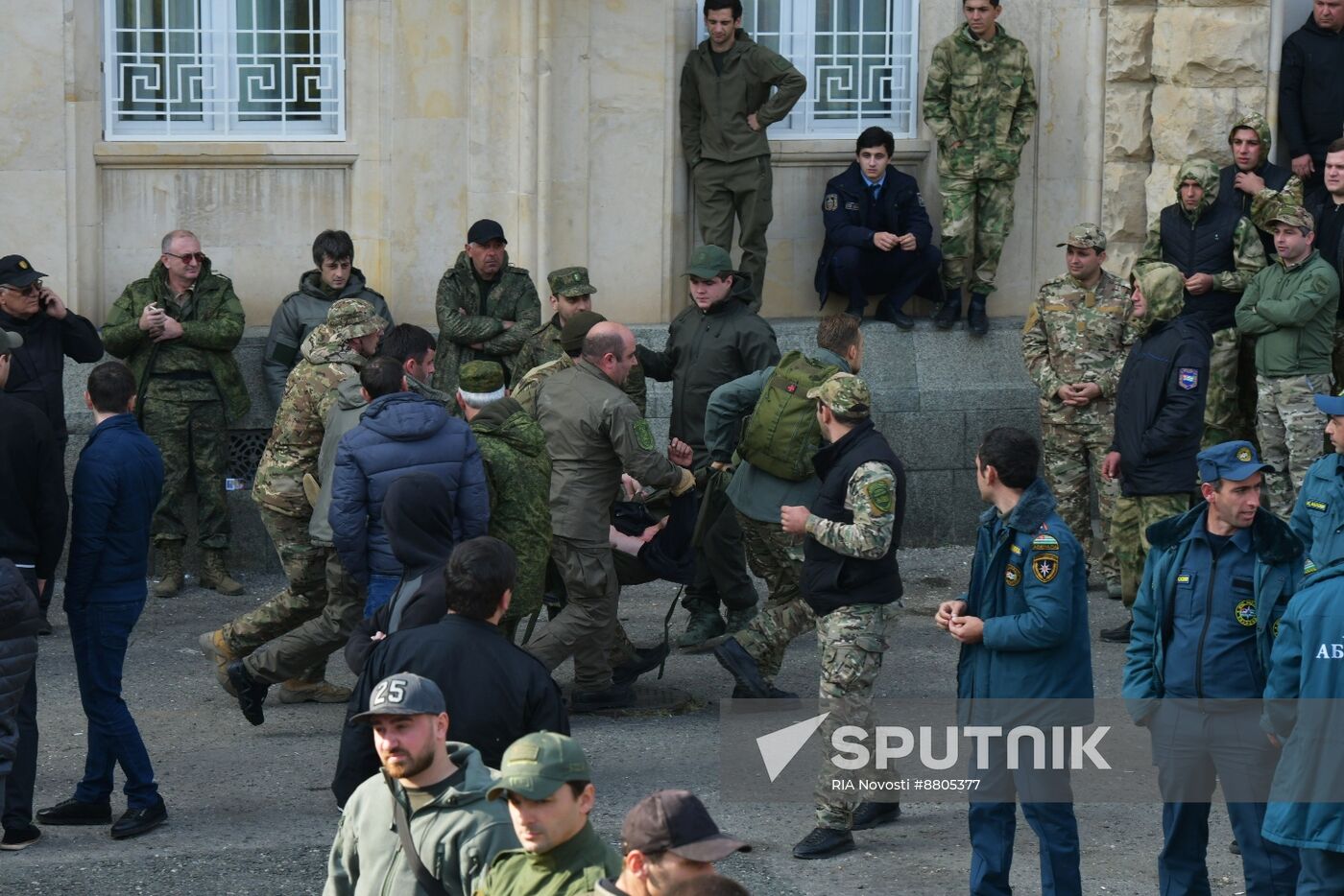 Abkhazia Russia Investment Deal Protests