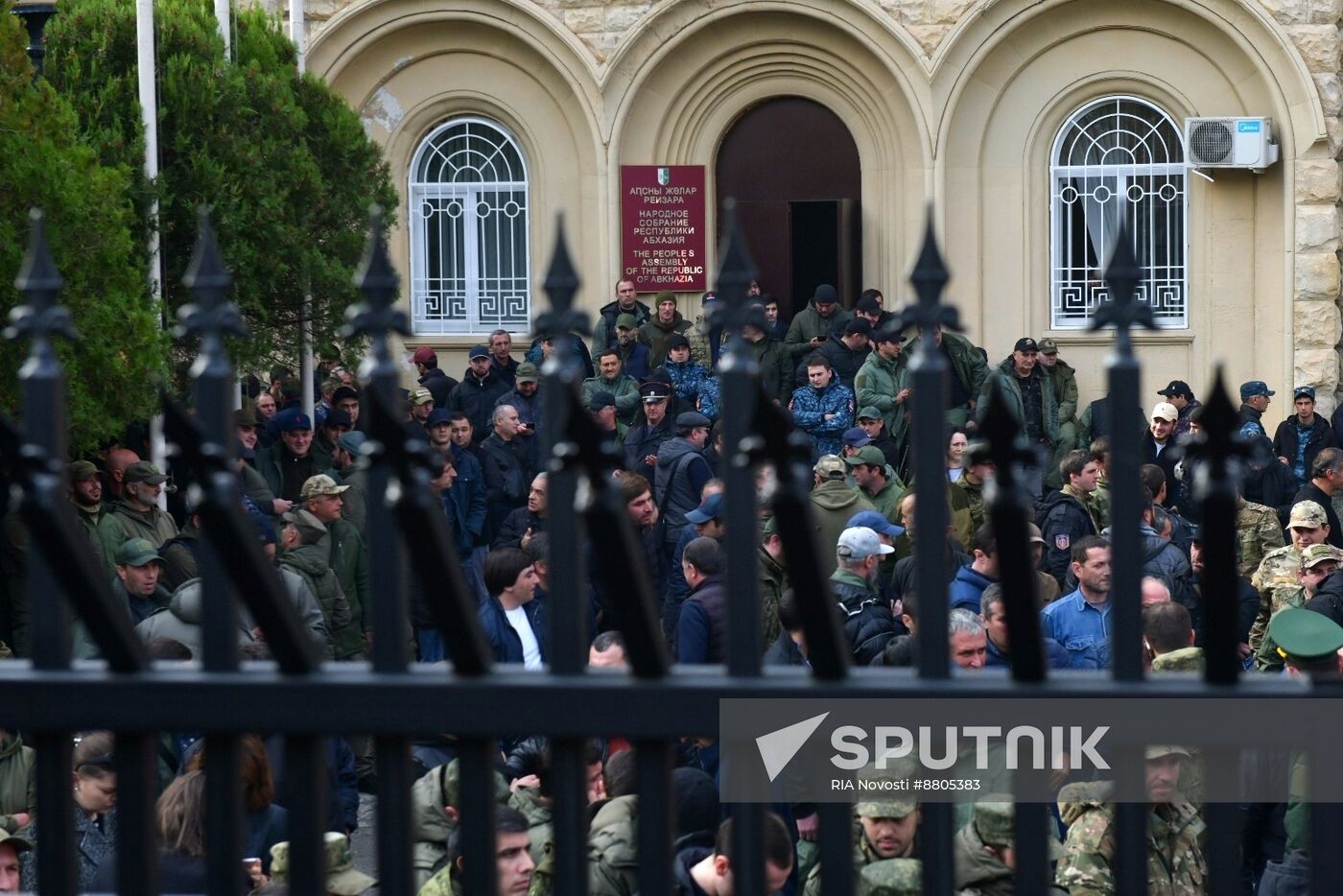 Abkhazia Russia Investment Deal Protests