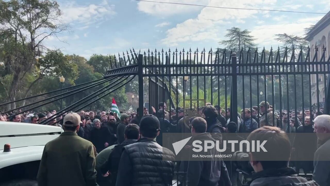 Abkhazia Russia Investment Deal Protests