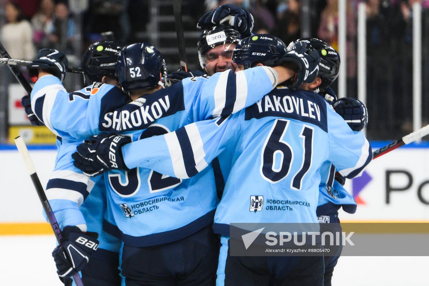 Russia Ice Hockey Kontinental League Sibir - Dynamo