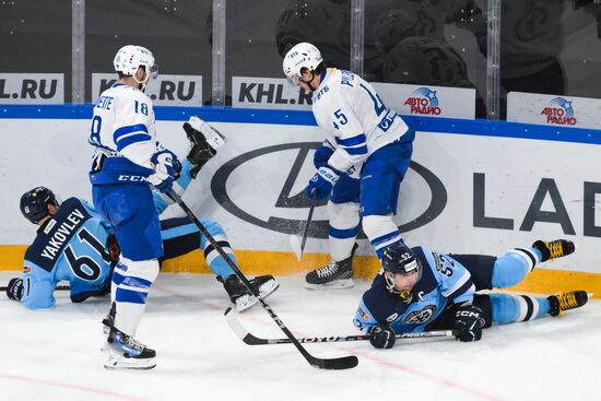 Russia Ice Hockey Kontinental League Sibir - Dynamo