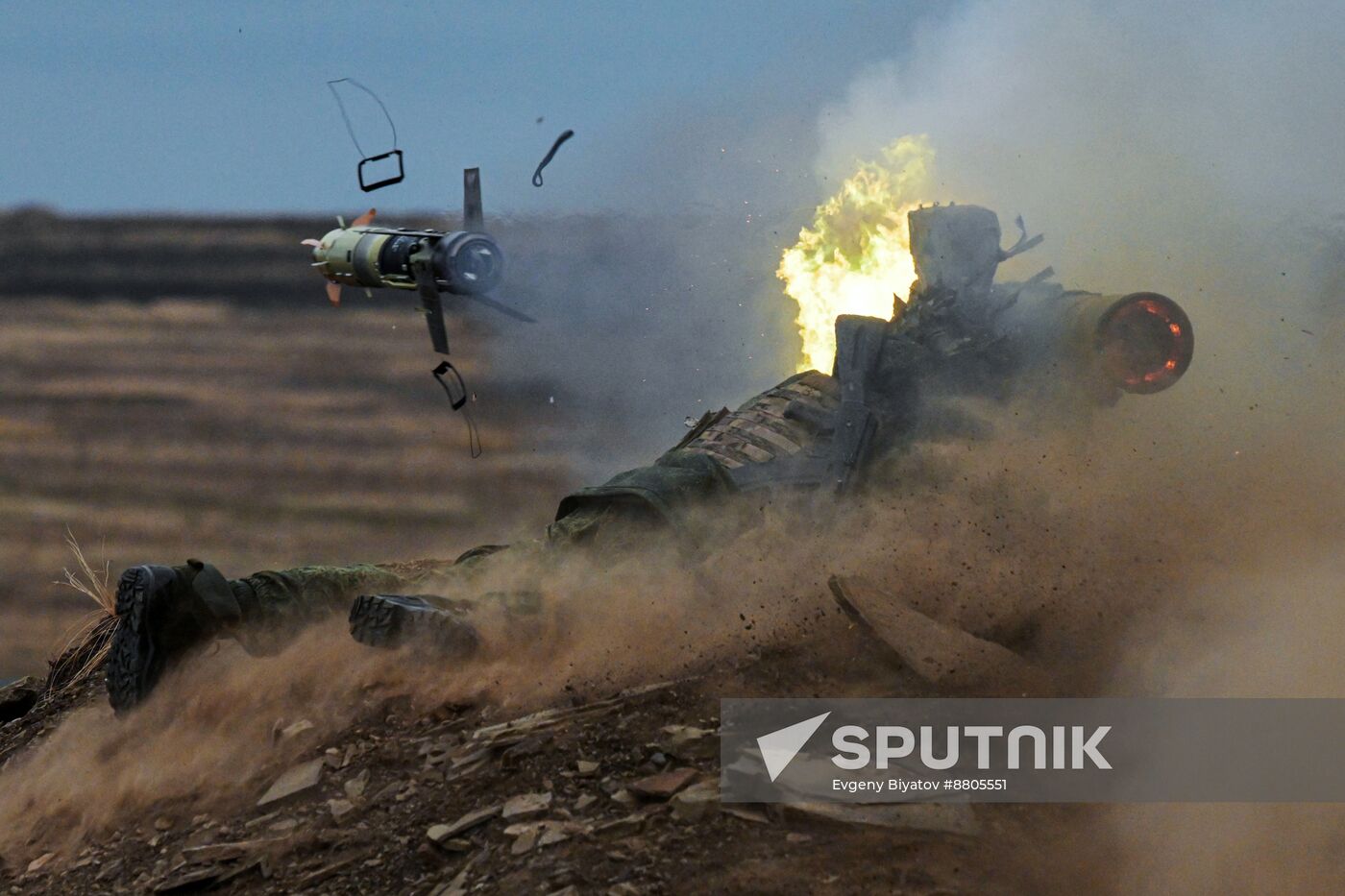 Russia Ukraine Military Operation Anti-Tank Missile System Crews