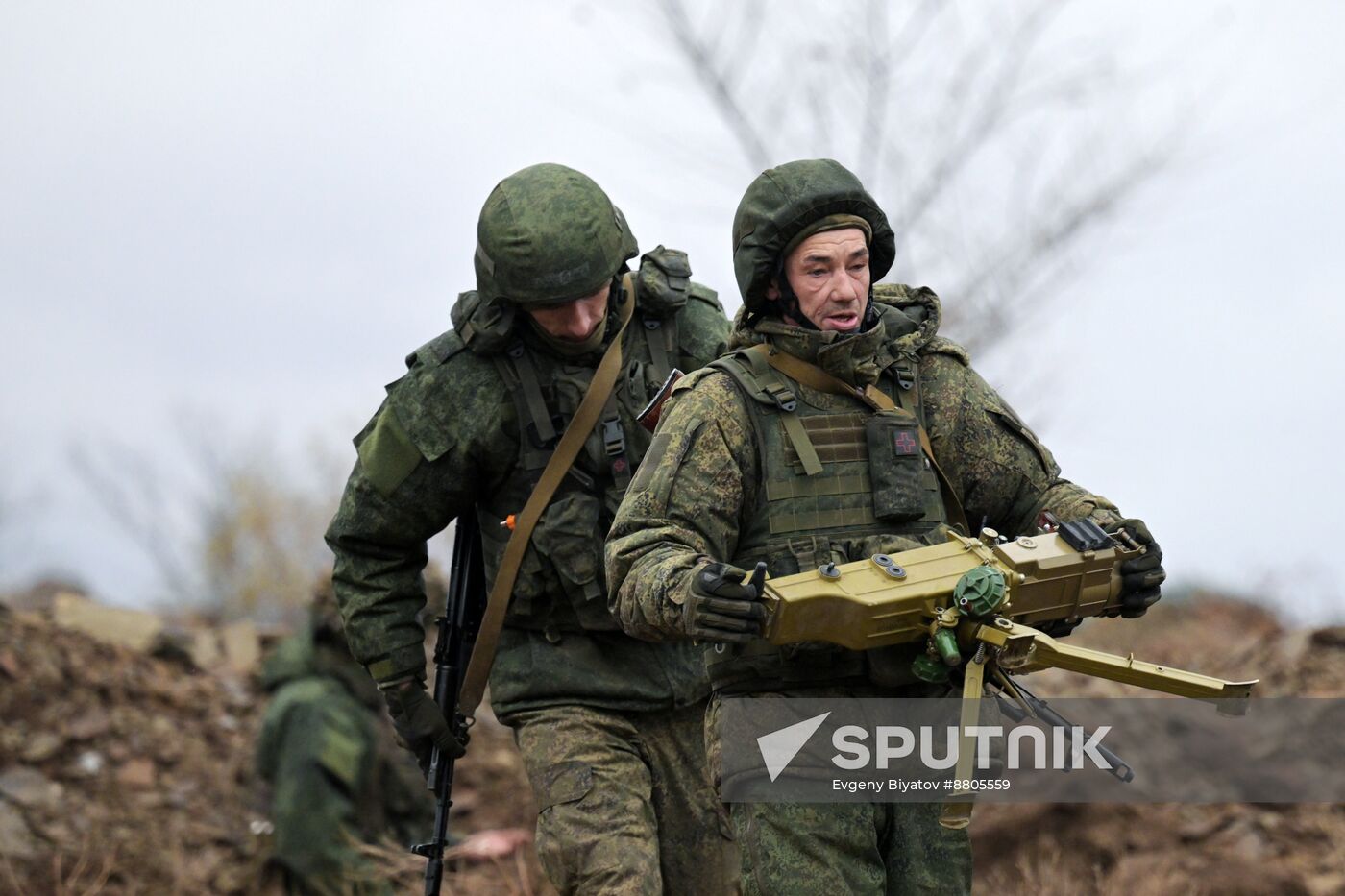 Russia Ukraine Military Operation Anti-Tank Missile System Crews