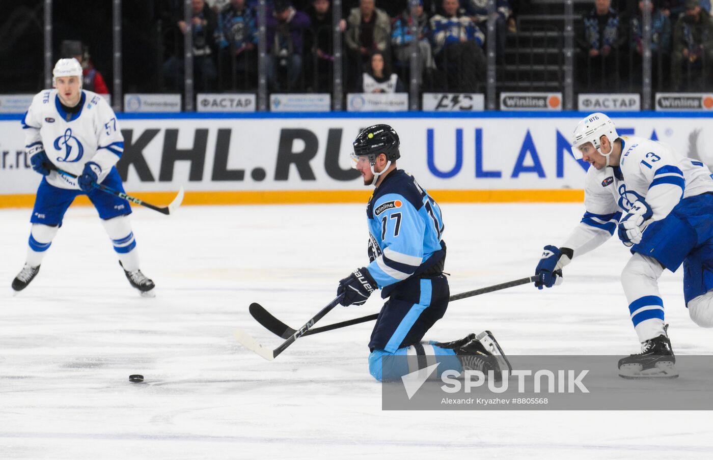 Russia Ice Hockey Kontinental League Sibir - Dynamo