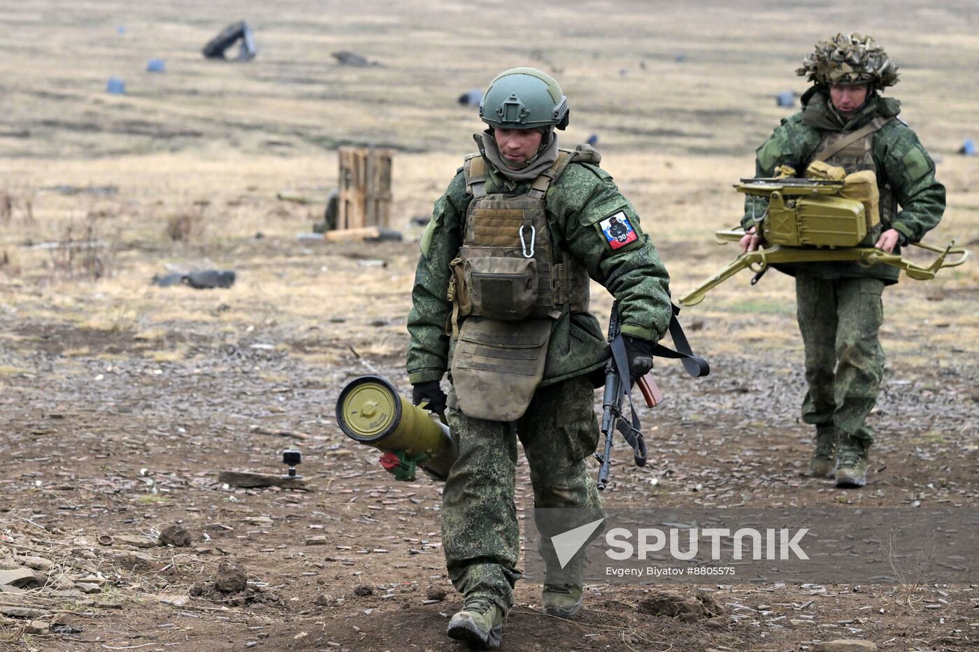 Russia Ukraine Military Operation Anti-Tank Missile System Crews