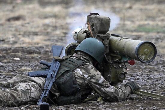 Russia Ukraine Military Operation Anti-Tank Missile System Crews