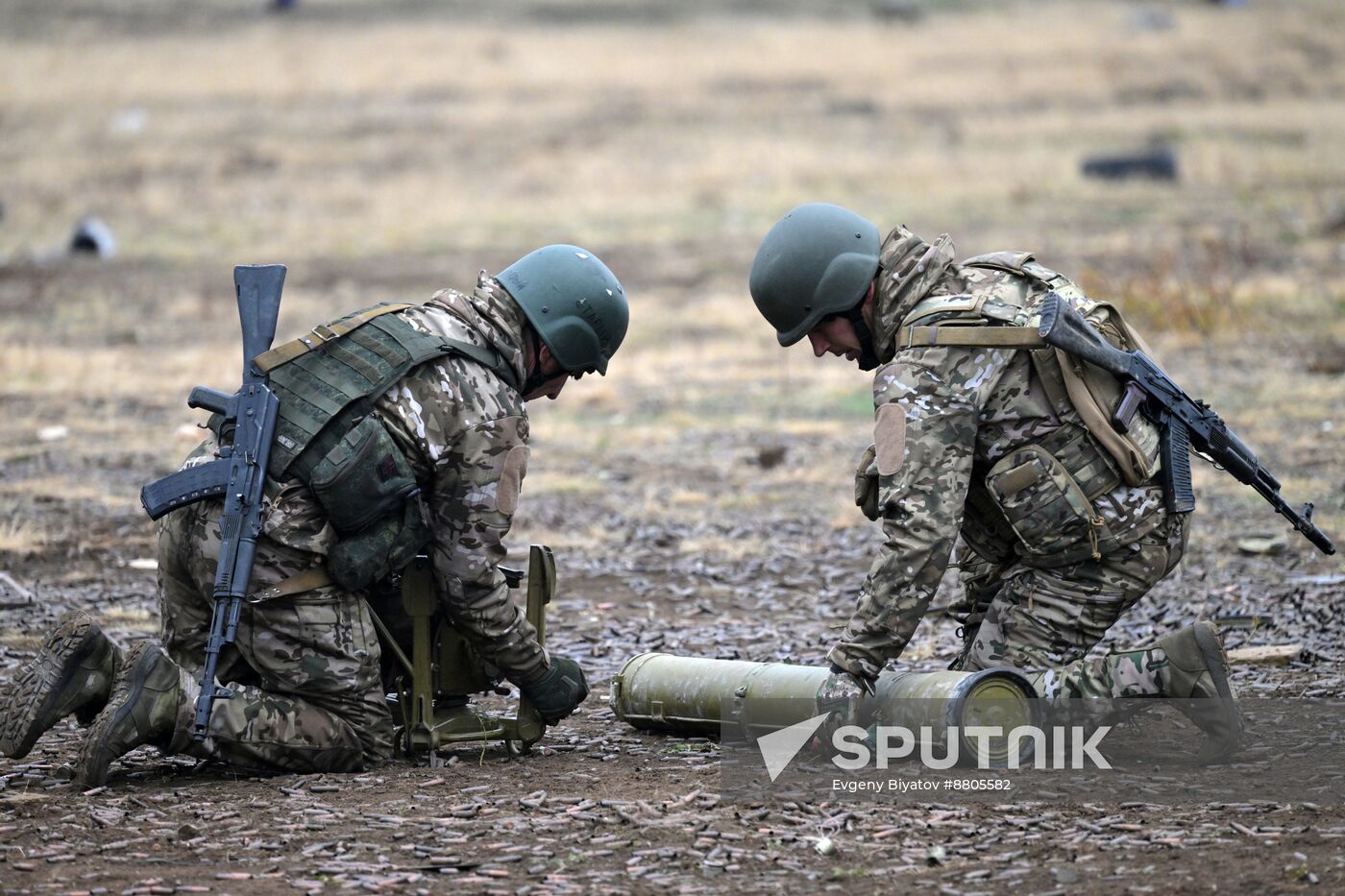 Russia Ukraine Military Operation Anti-Tank Missile System Crews