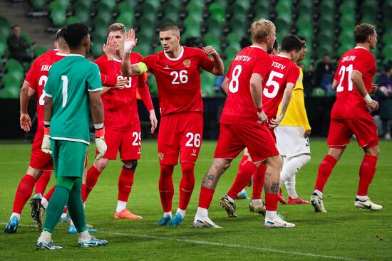 Russia Soccer Friendly Russia - Brunei