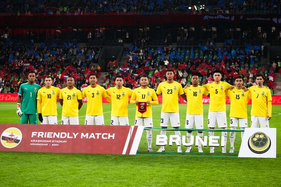 Russia Soccer Friendly Russia - Brunei