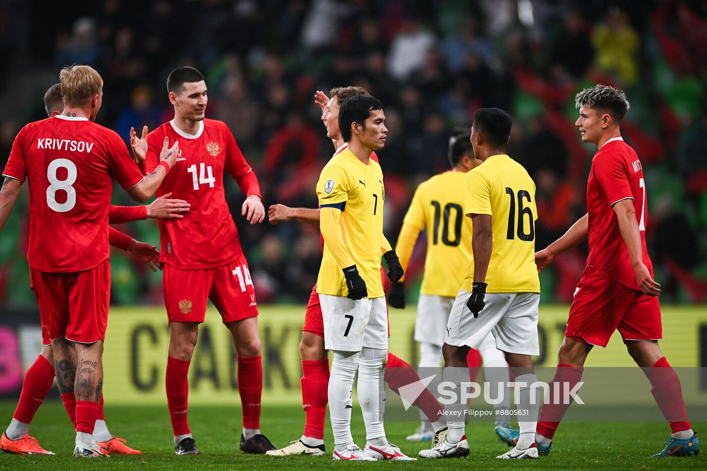 Russia Soccer Friendly Russia - Brunei