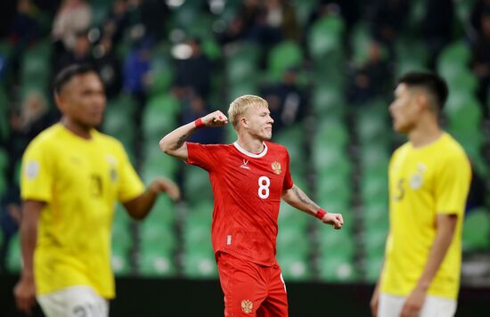 Russia Soccer Friendly Russia - Brunei