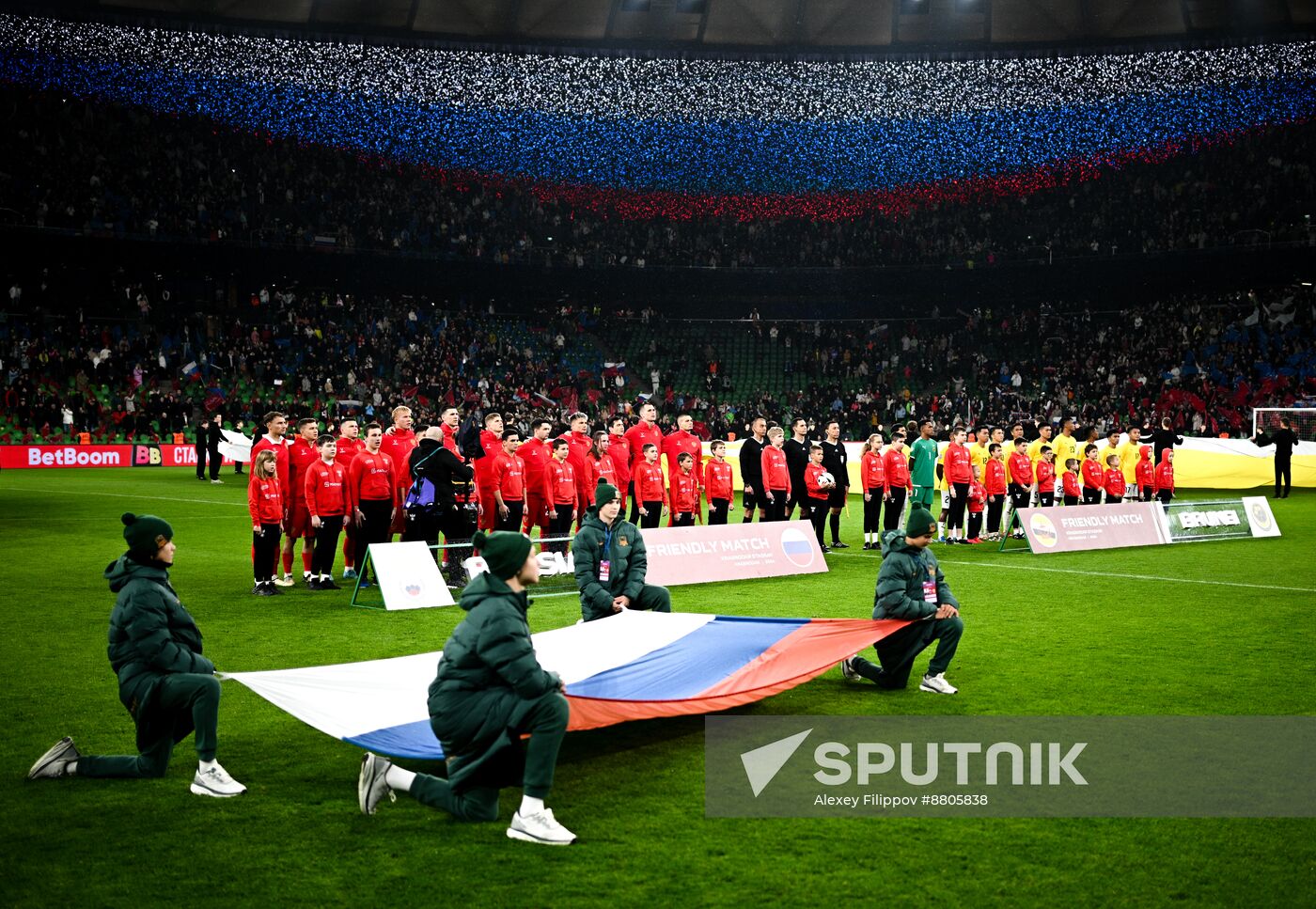 Russia Soccer Friendly Russia - Brunei