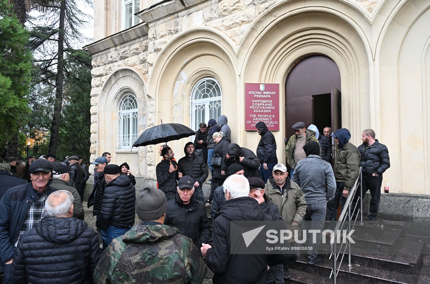 Abkhazia Russia Investment Deal Protests