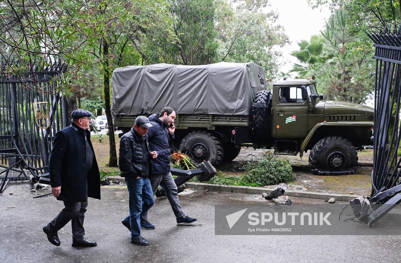 Abkhazia Russia Investment Deal Protests