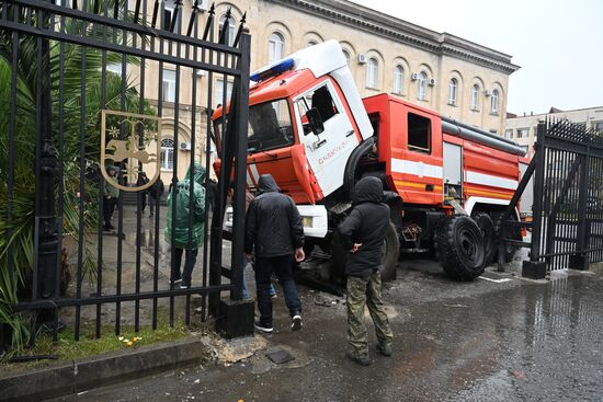 Abkhazia Russia Investment Deal Protests