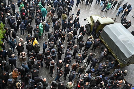 Abkhazia Russia Investment Deal Protests