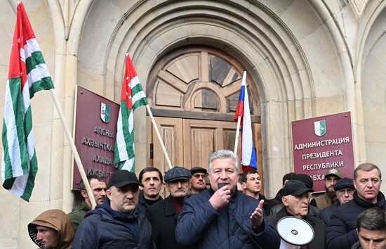 Abkhazia Russia Investment Deal Protests