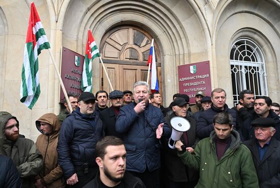 Abkhazia Russia Investment Deal Protests