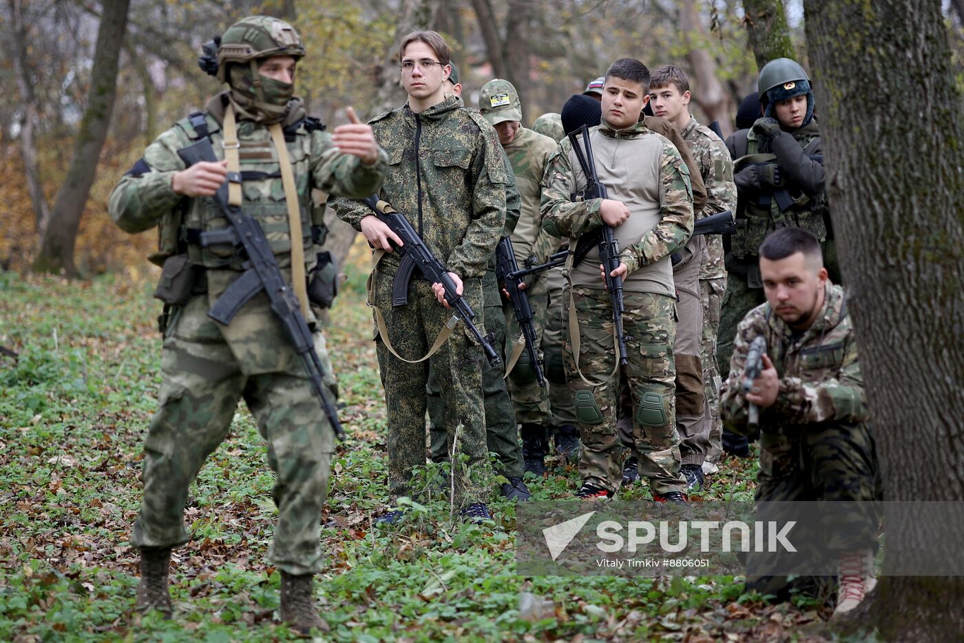 Russia Youth Military Training