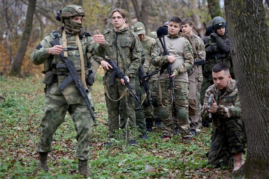 Russia Youth Military Training