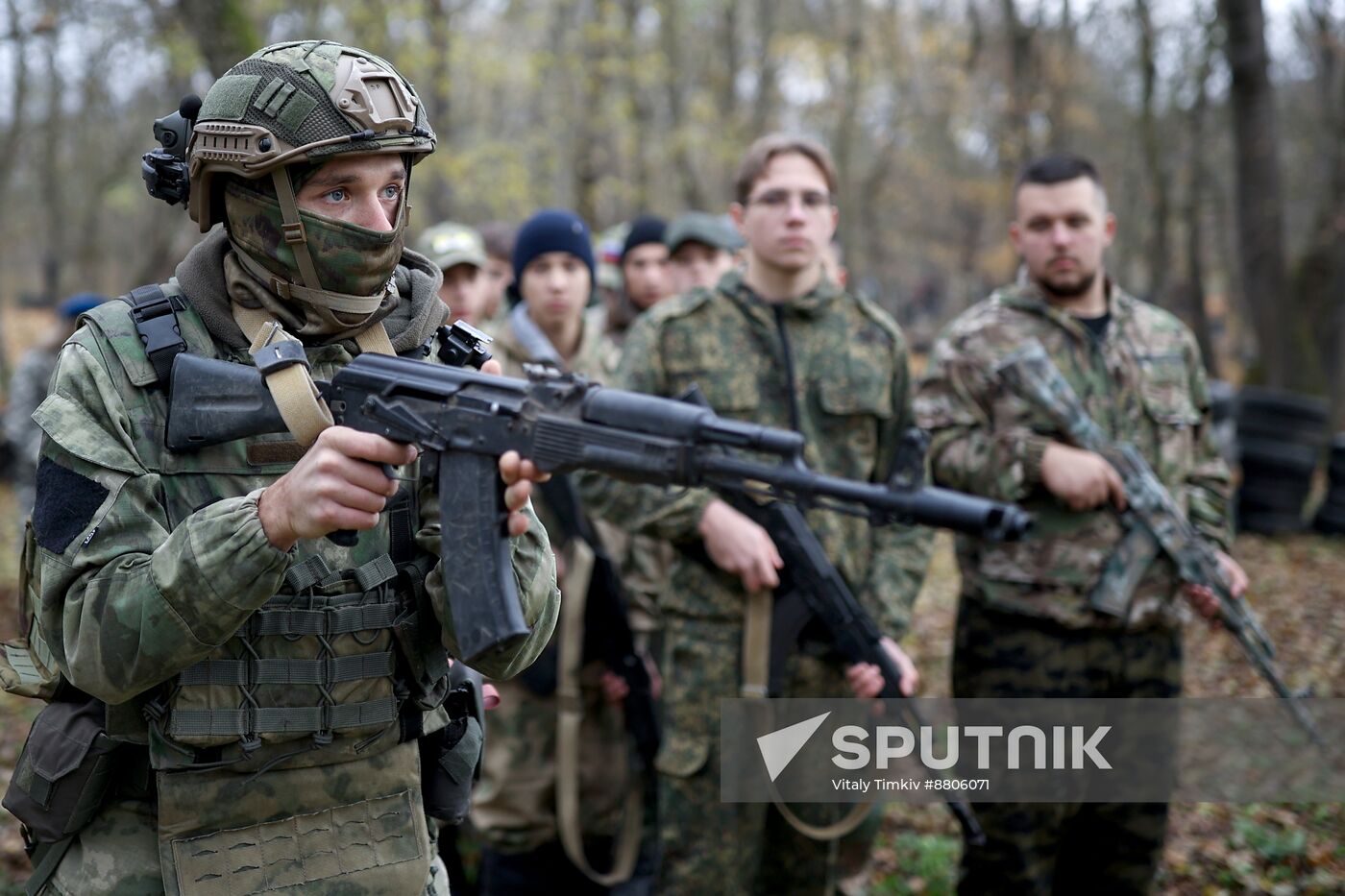 Russia Youth Military Training