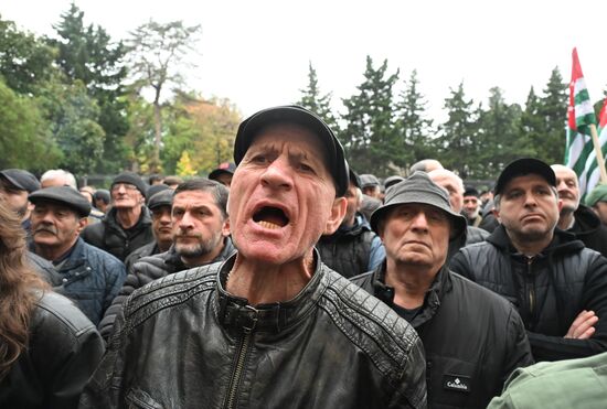 Abkhazia Russia Investment Deal Protests