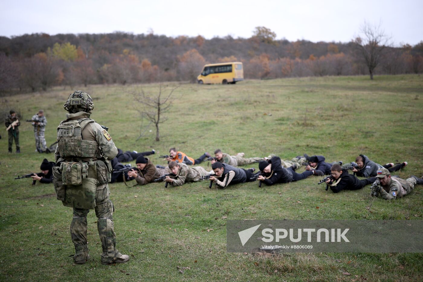 Russia Youth Military Training