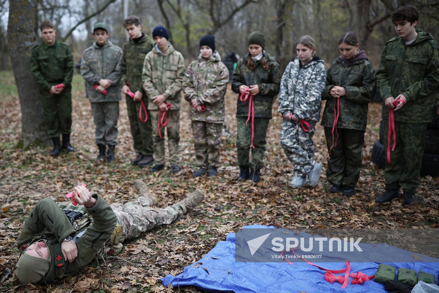 Russia Youth Military Training