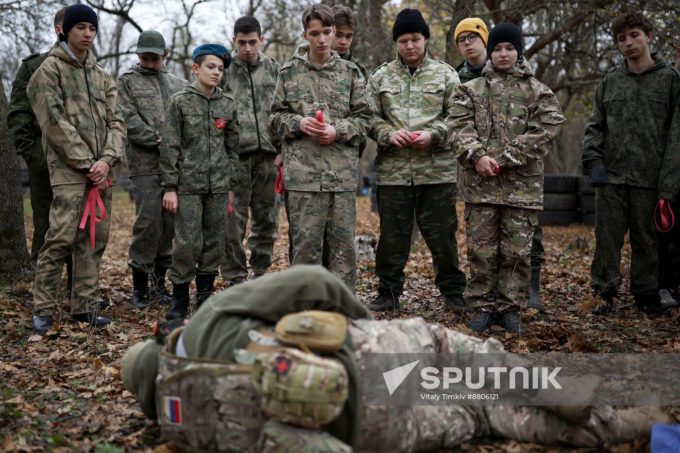 Russia Youth Military Training