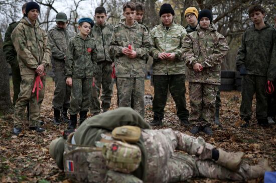 Russia Youth Military Training