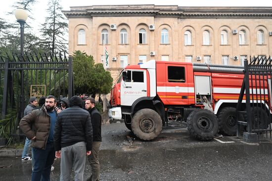 Abkhazia Russia Investment Deal Protests