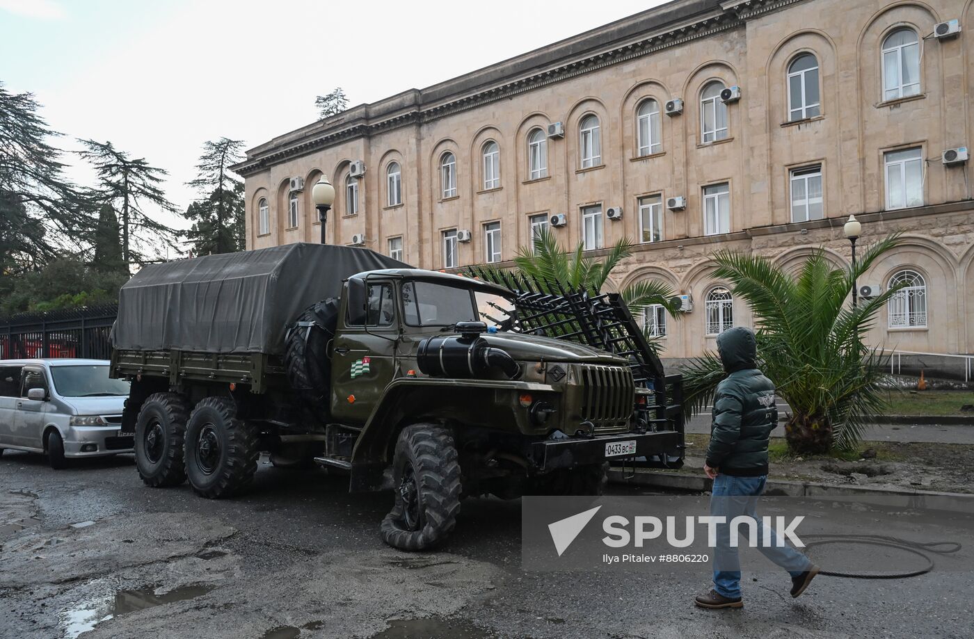 Abkhazia Russia Investment Deal Protests