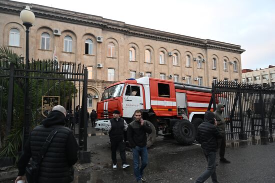 Abkhazia Russia Investment Deal Protests