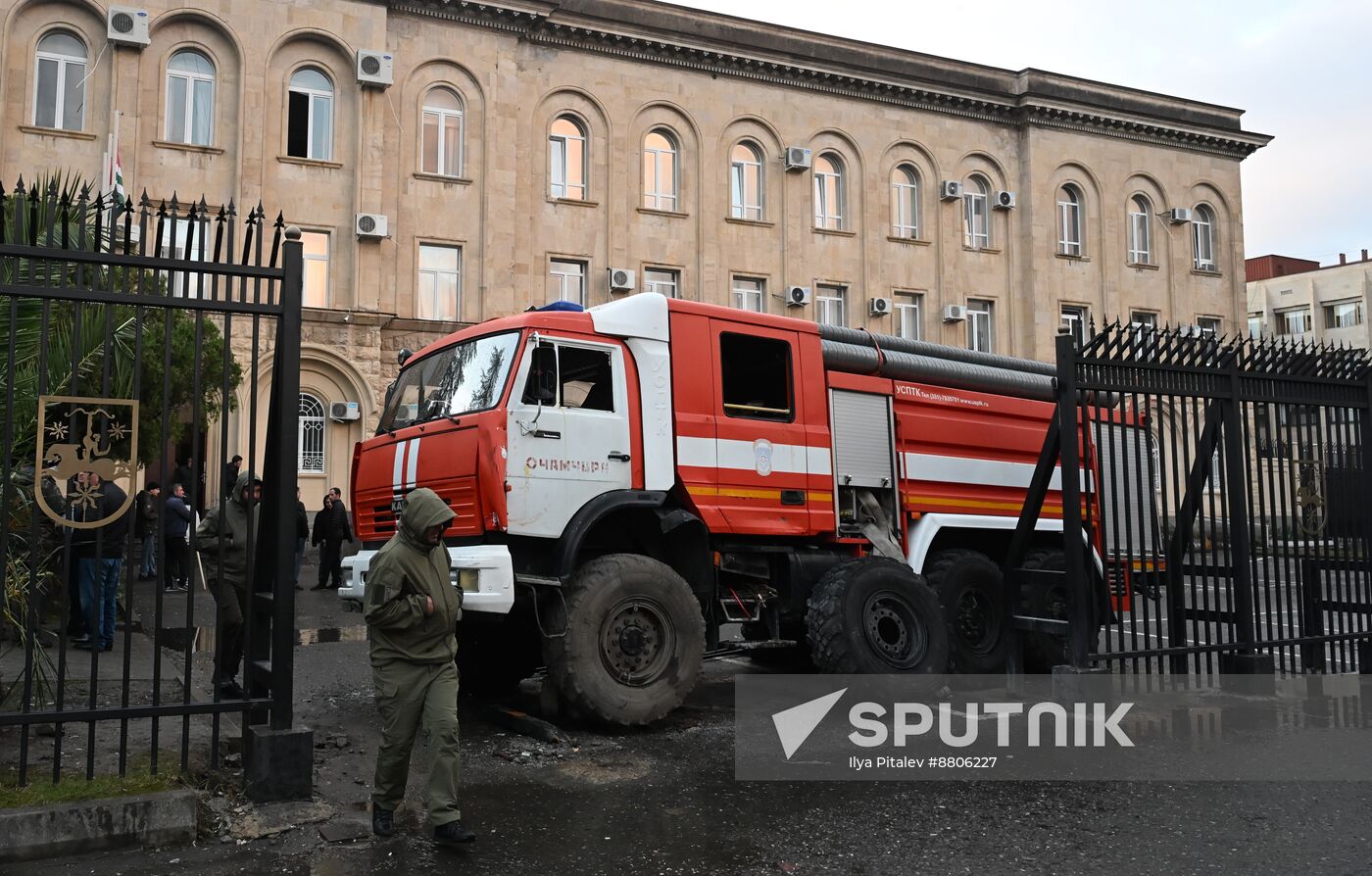 Abkhazia Russia Investment Deal Protests