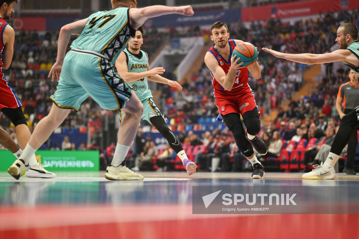 Russia Basketball United League CSKA - Astana