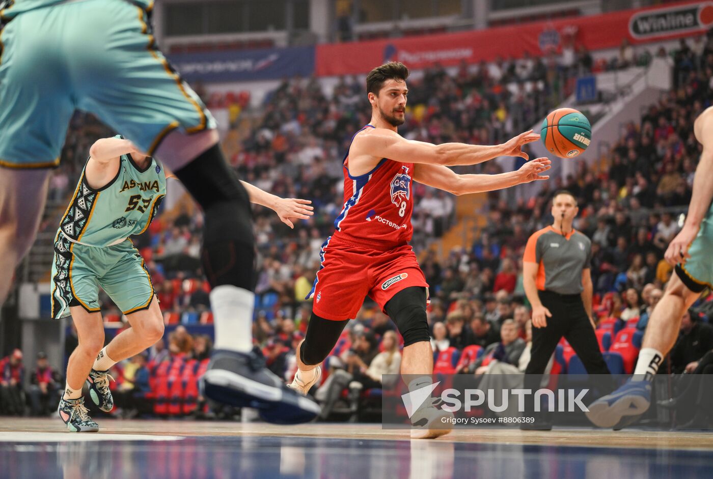 Russia Basketball United League CSKA - Astana