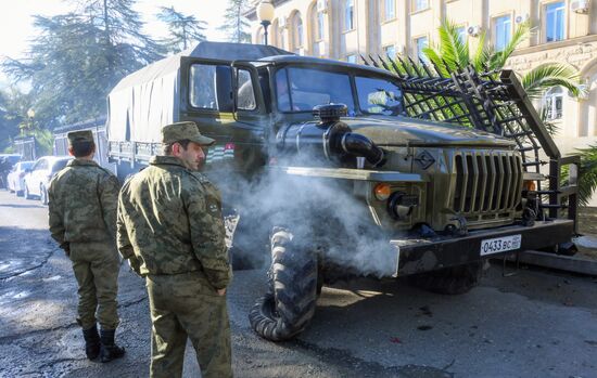 Abkhazia Russia Investment Deal Protests