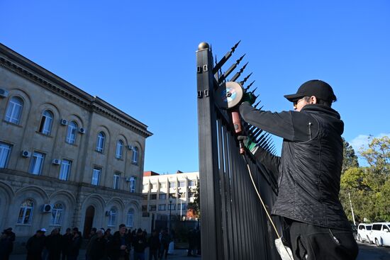 Abkhazia Russia Investment Deal Protests