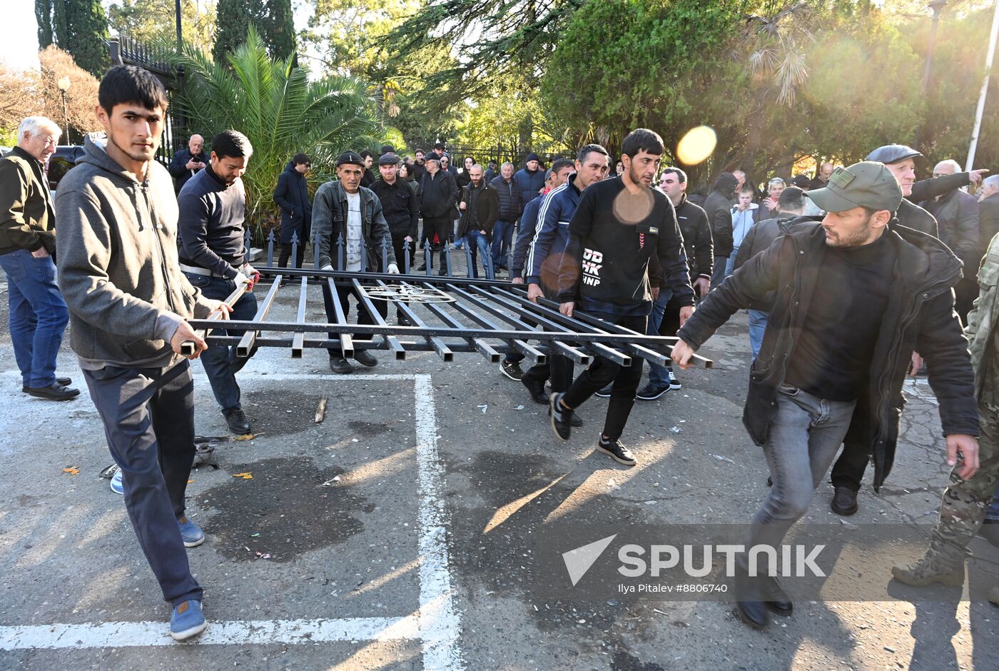 Abkhazia Russia Investment Deal Protests