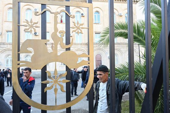 Abkhazia Russia Investment Deal Protests