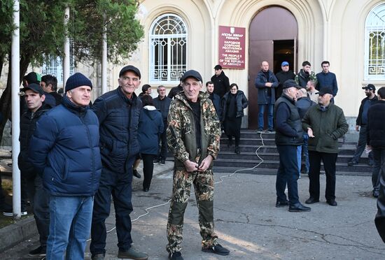 Abkhazia Russia Investment Deal Protests