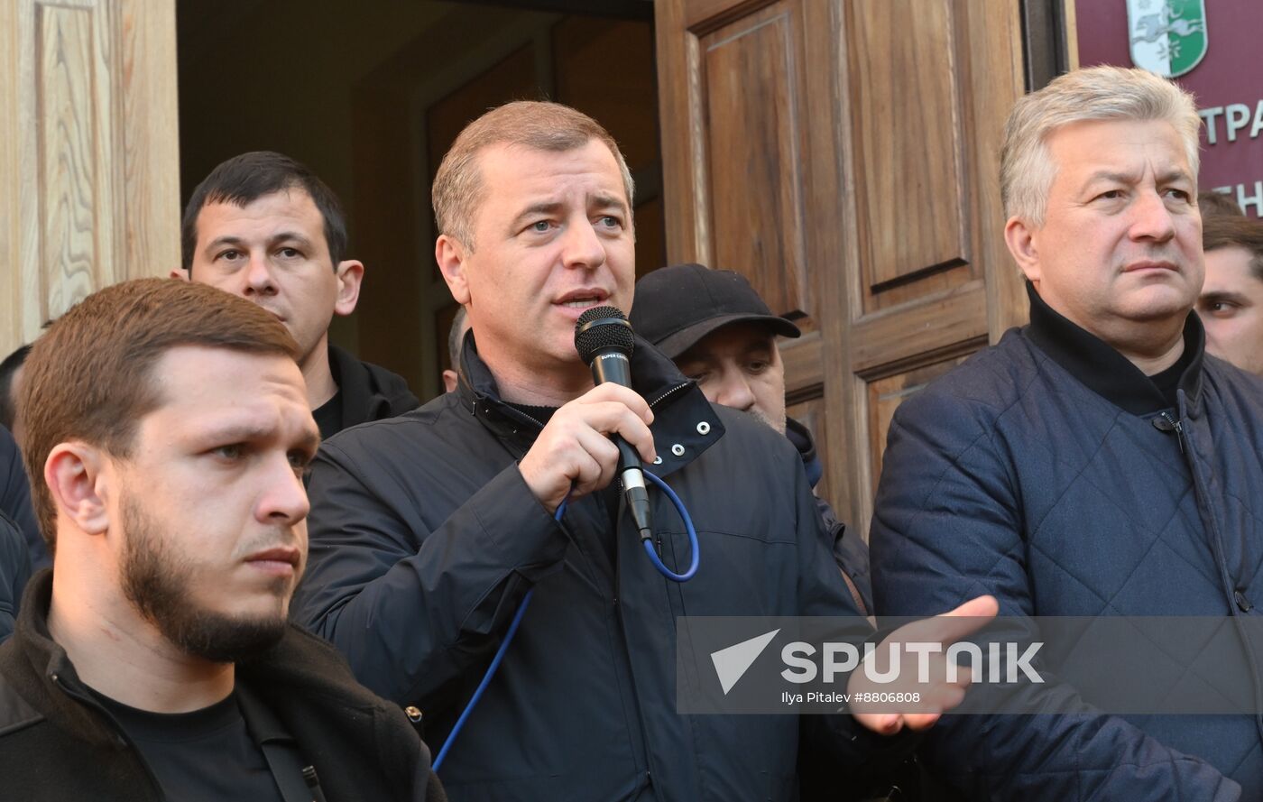 Abkhazia Russia Investment Deal Protests