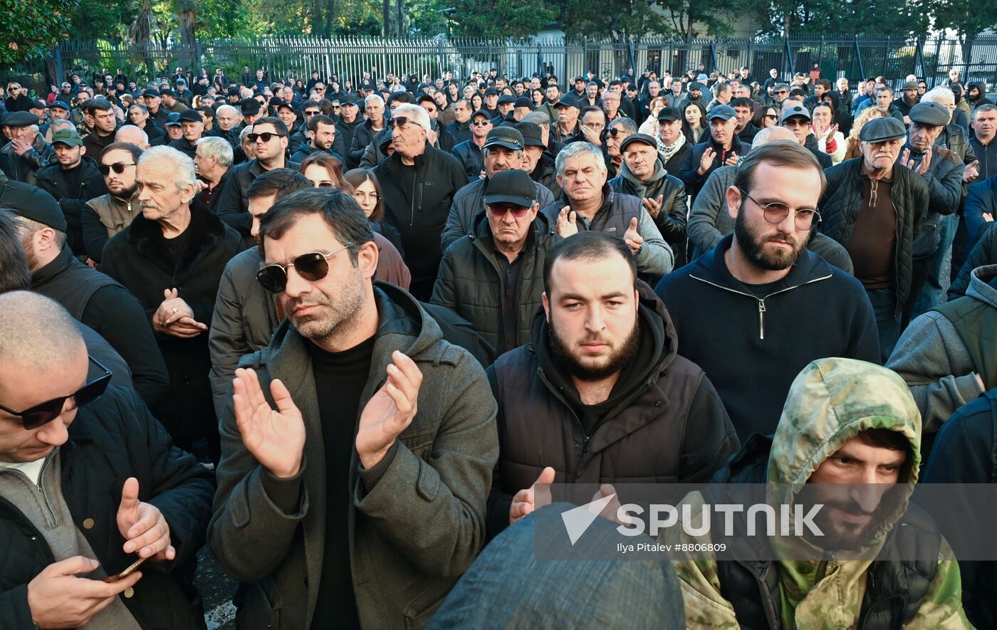 Abkhazia Russia Investment Deal Protests