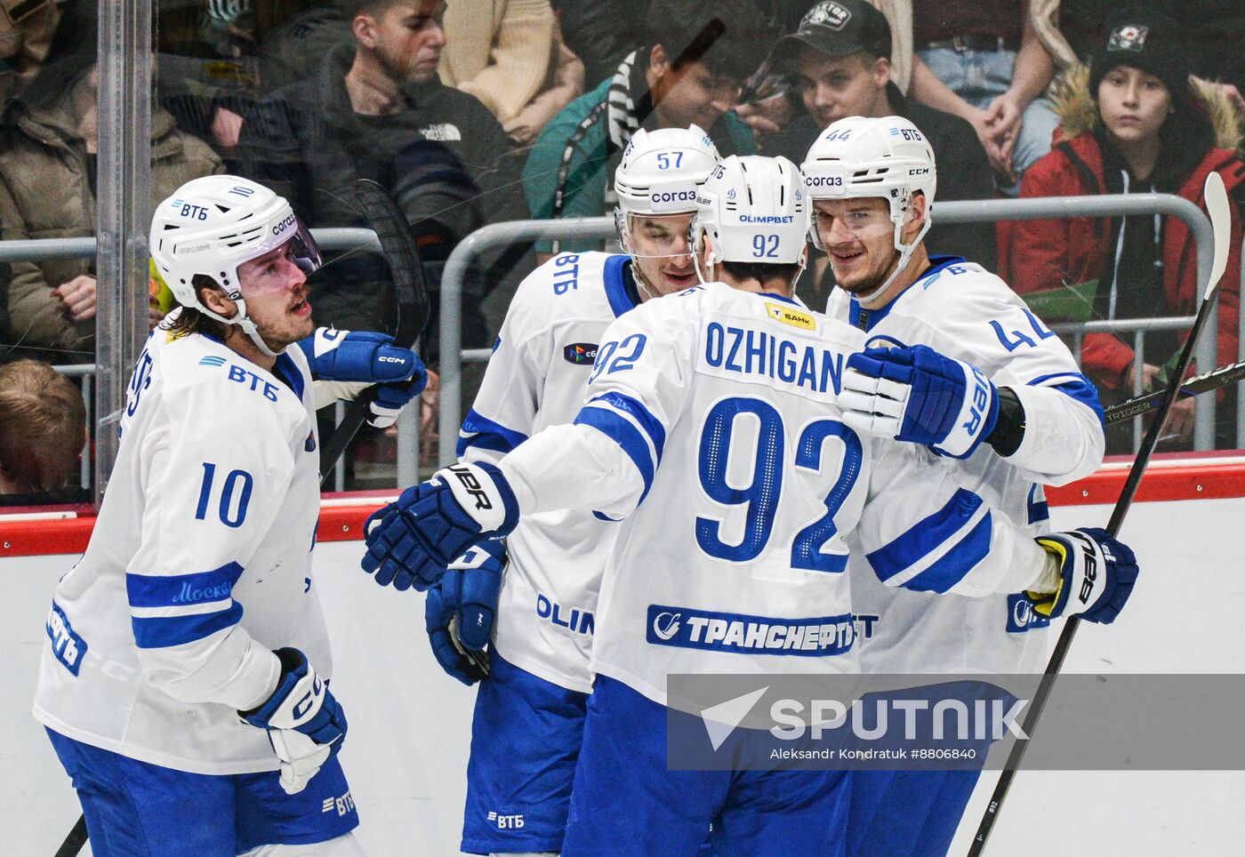 Russia Ice Hockey Kontinental League Traktor - Dynamo